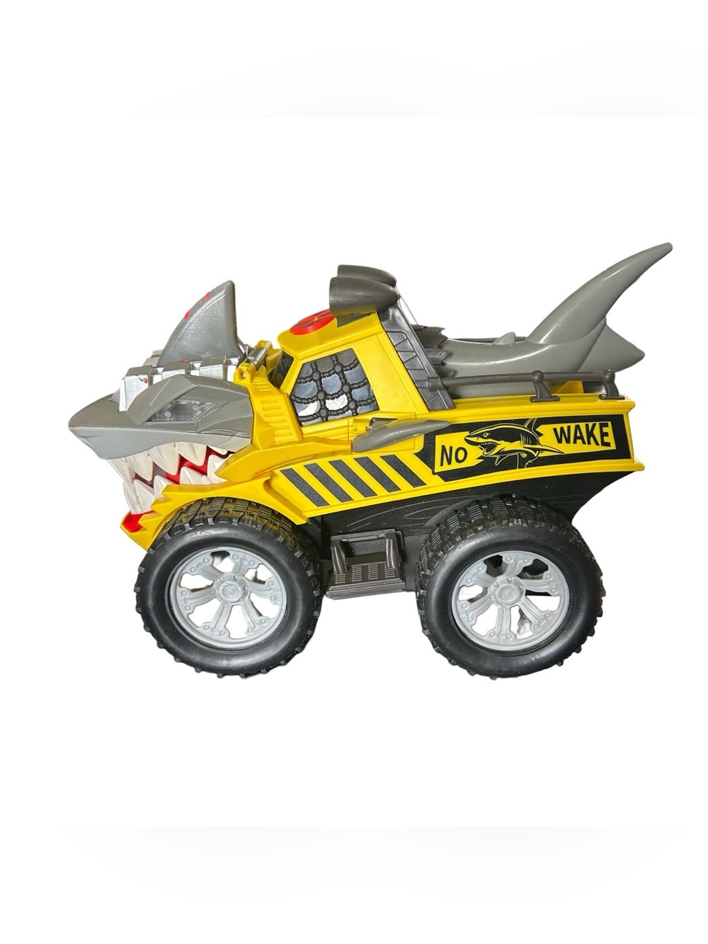 Adventure Force Jawsome Jammer Yellow Shark No Wake Truck Sound WORKS